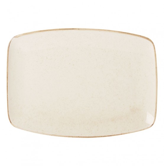 Seasons Oatmeal Rectangular Plates